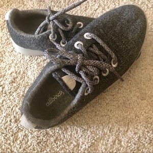allbirds Women’s Wool Runners in Natural Grey
